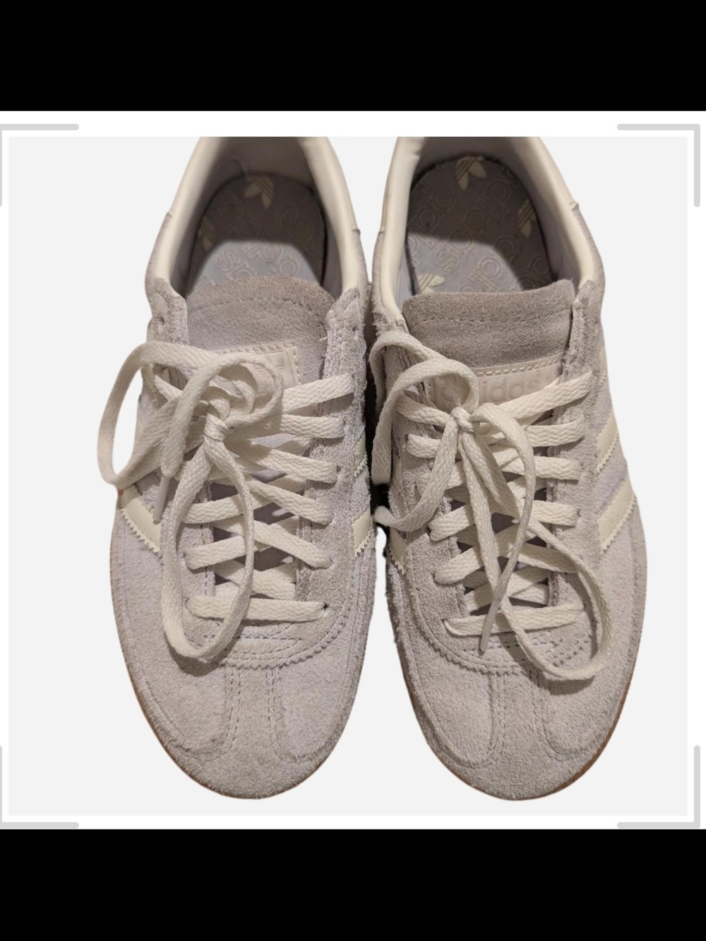 Pre-owned Adidas SPEZIAL Suede Sneakers in Light Gray with Gum Sole - Picture 7 of 7